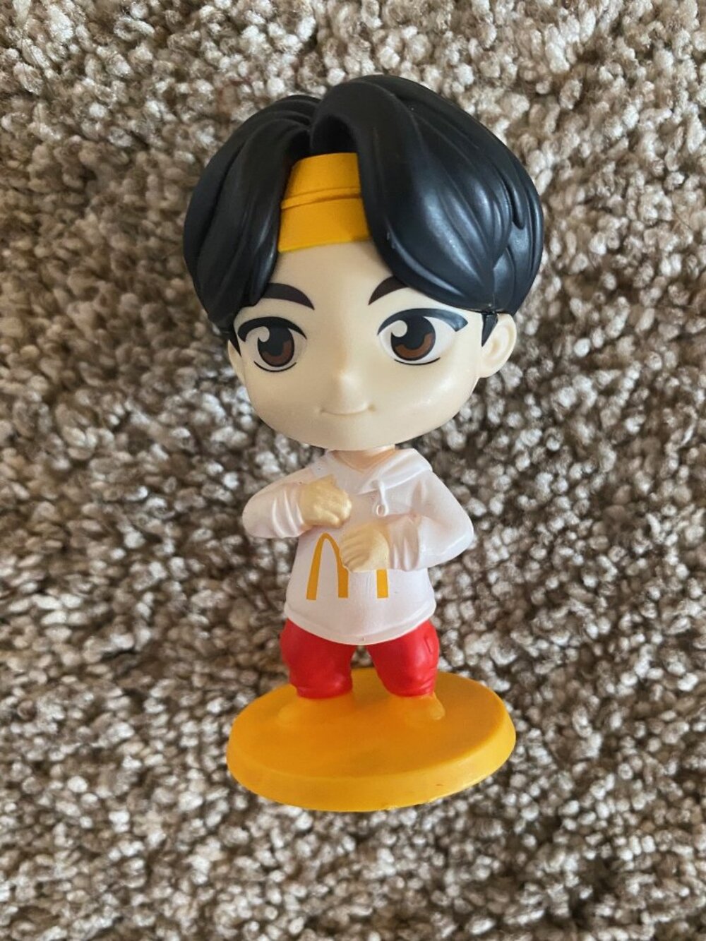 Jin~ 2025 You Pick McDonald's Happy Meal Tiny BTS Figure Toy~ Jin
